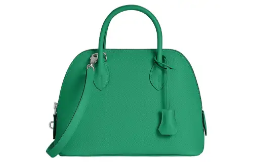 HERMES Bolide Epsom Calfskin Bowling Bag, Shoulder Bag, Crossbody Bag, Handbag Women's O6 Vert Jade Green