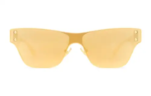Bottega Veneta Sunglasses Unisex Gold