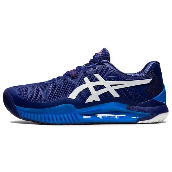 Asics Gel Resolution 8 2E Wide 'Dive Blue'