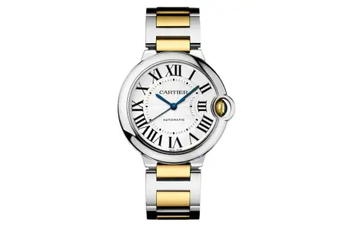 CARTIER Blue Balloon Collection Automatic Mechanical Movement Women's Watch Silver Dial
