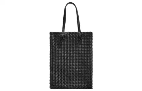 Bottega Veneta Sheepskin Tote Bag, Shopping Bag, Shoulder Bag, Handbag Women's Black