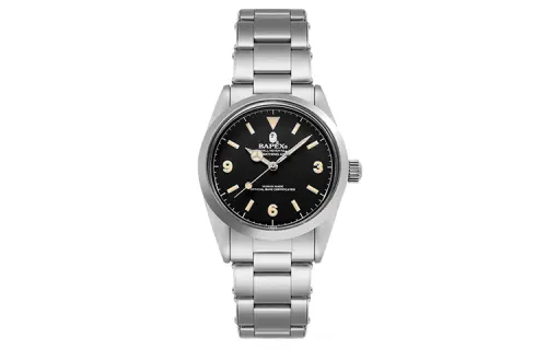 Bape Classic Bapex Silver/Black