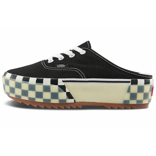 Vans Authentic Skateboarding Shoes Women's Low-top Black/white
