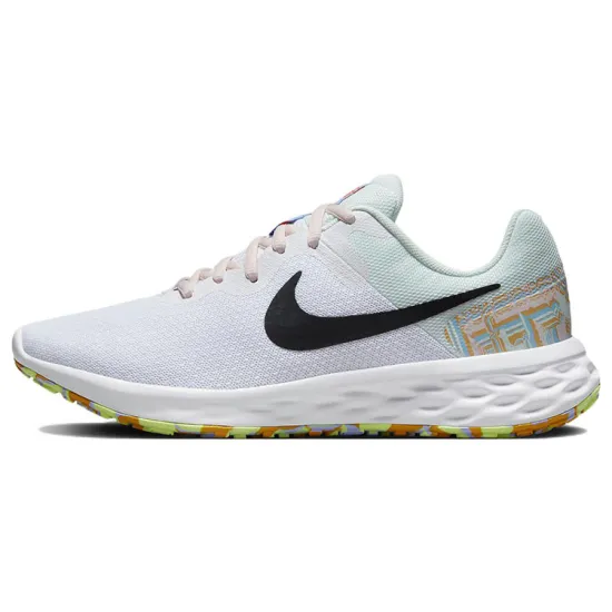 Nike REVOLUTION 6 Running Shoes Women's Low-top White/Black/Green