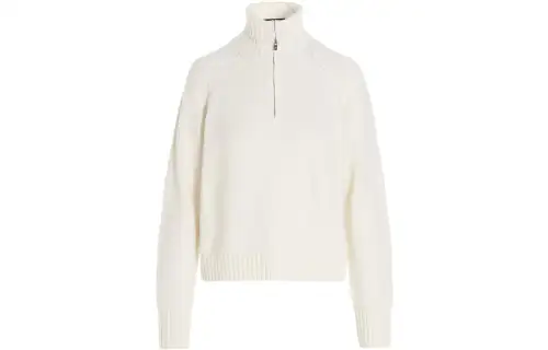 Loro Piana SS22 Cashmere Sweater Women's White