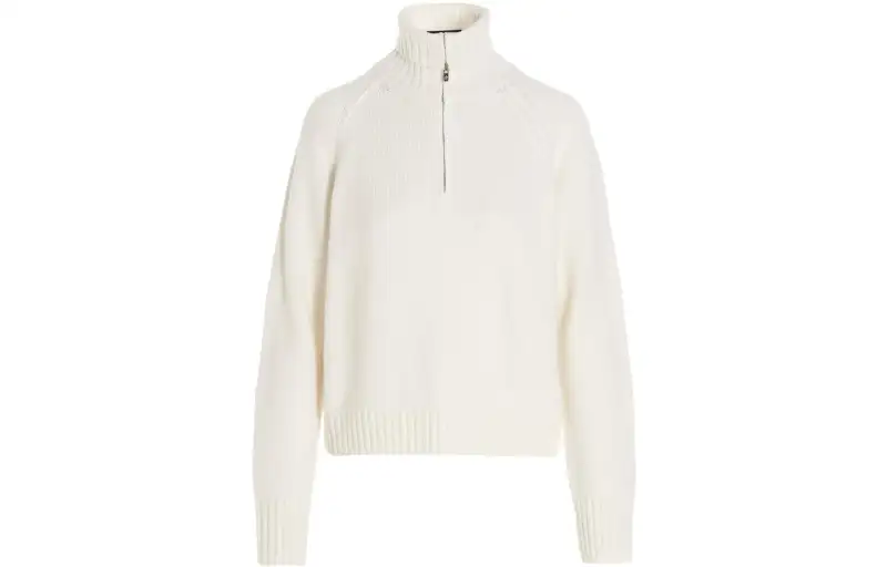 Loro Piana SS22 Cashmere Sweater Women's White