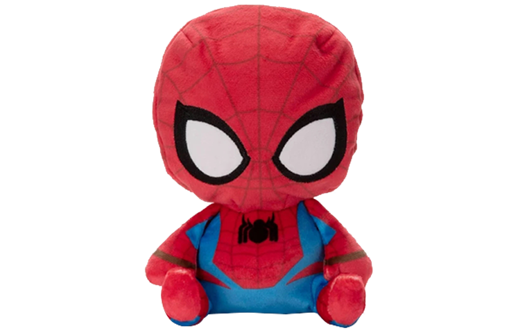 Disney Disney Cross Buddy's Peter Parker (Spider-Man) wearing Marvel mask, size S, companion comfort doll, plush doll, 17cm high