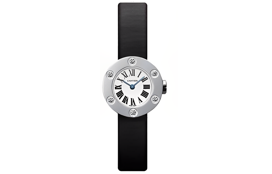 CARTIER Captive De Cartier Collection Quartz Movement 30m Waterproof Women's Watch 23.2mm White Dial