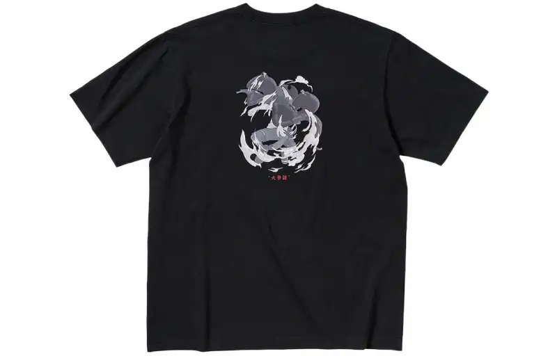 UNIQLO x One Piece Film Red T Shirt Men's Black