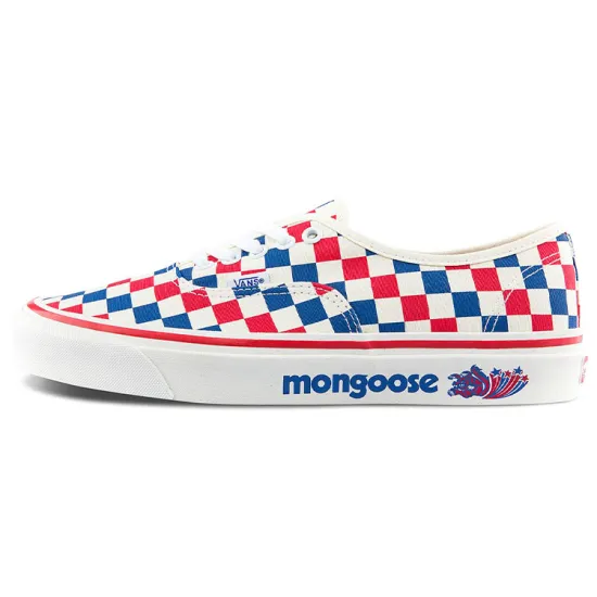 Vans Authentic  Our Legends X  44 DX 'Mongoose - Red Blue Checkerboard'