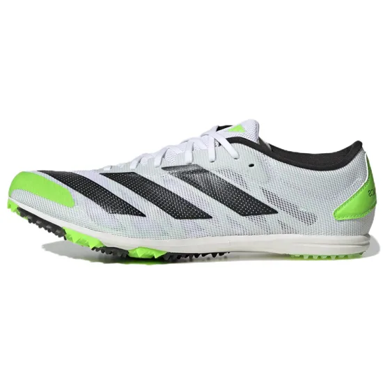 Adidas Adizero XCS Running Shoes Unisex Low-top White/Black/Green