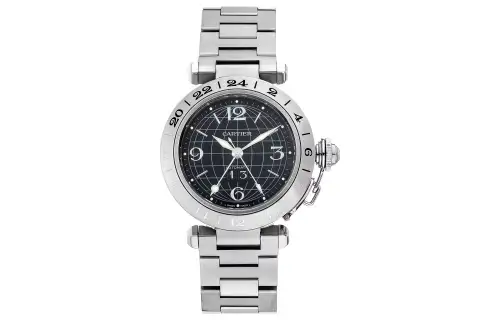 Cartier Pasha C Gmt W31049M7