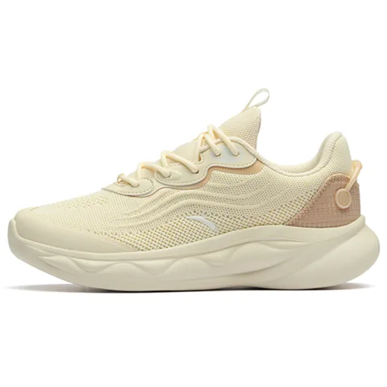 ANTA Mianbomb 2 Running Shoes Women's Low-Top Oat White/Clay