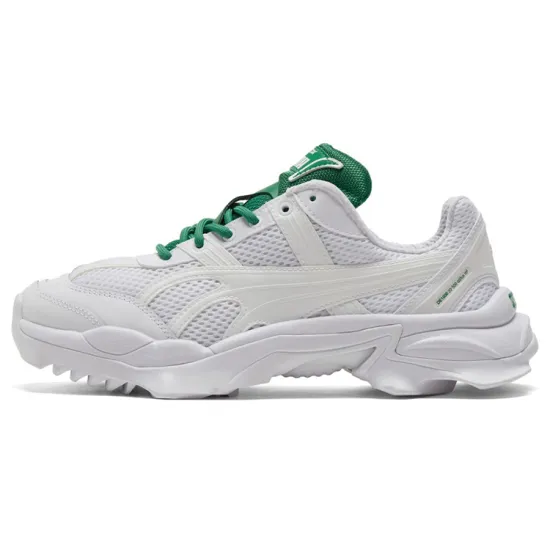 PUMA Nitefox Lifestyle Shoes Unisex Low-top White/Red/Amazon Green