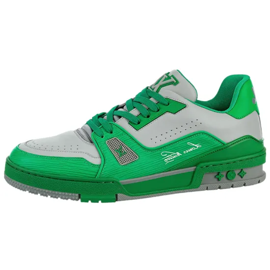 LOUIS VUITTON LV Trainer #54 Green Grey