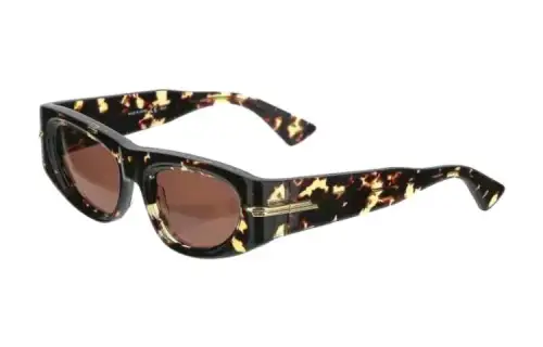 Bottega Veneta Eyewear Rectangular Frame Sunglasses