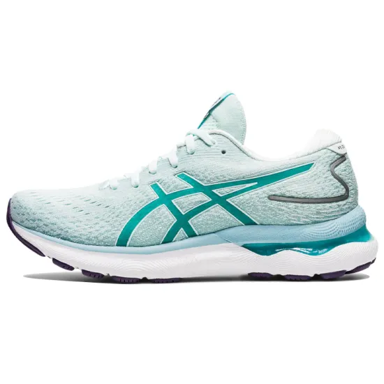 Asics GEL-Nimbus 24 Running Shoes Women's Low-Top Mint Green
