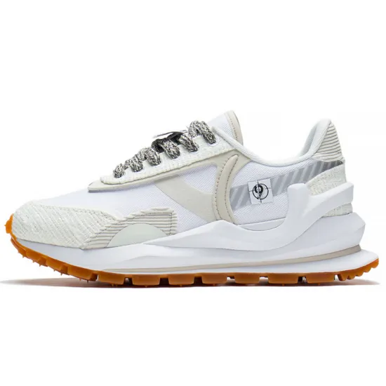 LiNing Fangyuan Eternal Casual Shoes Women's Low-Top Standard White/Moonlight Gray