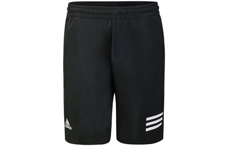 Мужские шорты adidas 3-Stripes TENNIS Club (черные) — фото 3