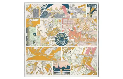HERMES Carre Scarves Women's Multicolor