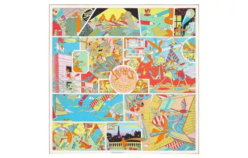 HERMES Carre Scarves Women's Multicolor