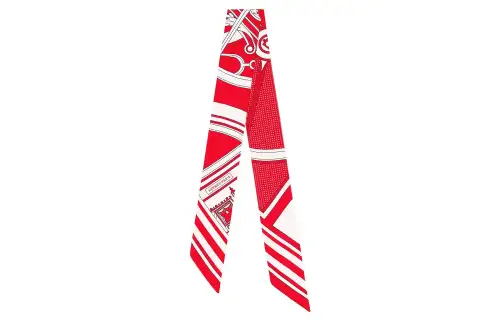 HERMES Scarves Women's Red