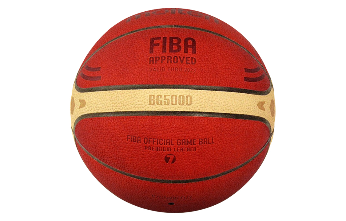 Molten Cow Leather Basketball Durable Red Yellow Size 7 Training Unisex