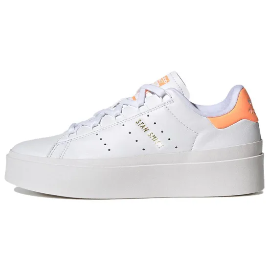 Adidas Originals Stan Smith Bonega Cloud White Beam Orange Women's