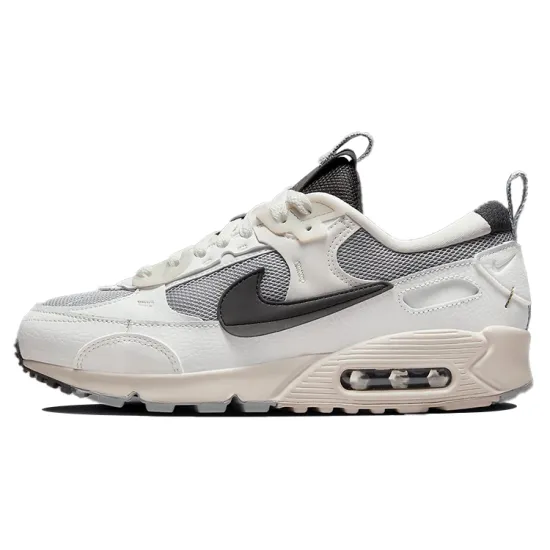 Nike Air Max 90 Futura Wolf Grey Summit White Light Orewood Brown Medium Ash Women's