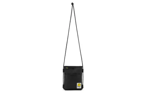 Vans Polyester Shoulder Bag, Crossbody Bag Small Unisex Black