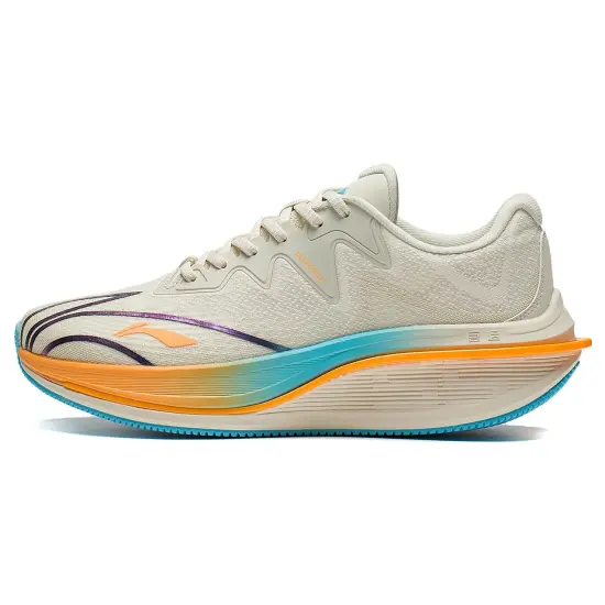 LINING WuShi 5S 2.0 Running Shoes Men Low-Top Pearl White