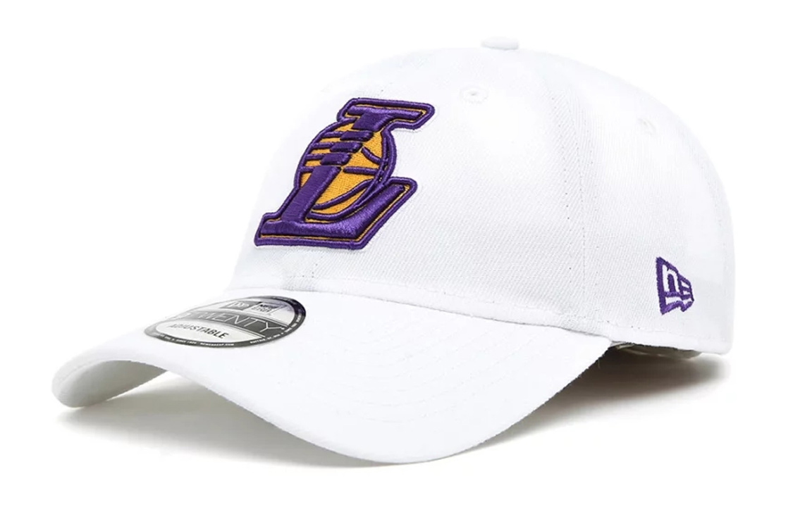 Кепка NEW ERA Lakers (белая)