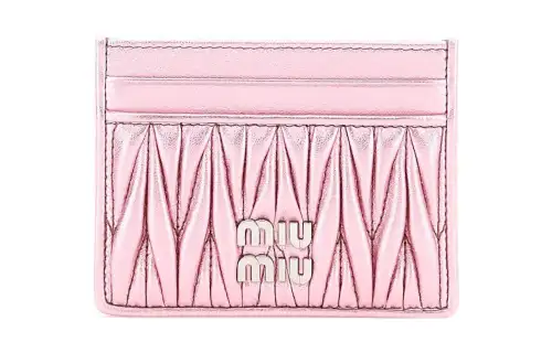 MIU MIU Matelassé Card Holders