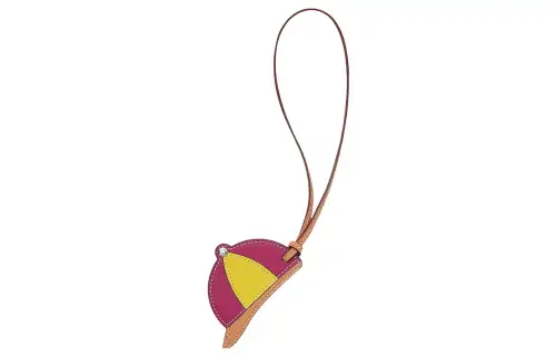 HERMES Paddock Charms Unisex Terracotta/Plum/Lime