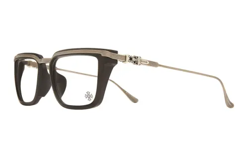 Chrome Hearts Prescription Glasses Unisex Matte Black/Silver