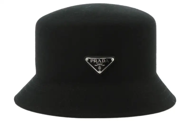 PRADA Bucket Hats Men's Black