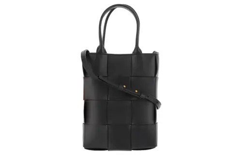 Bottega Veneta Sheepskin Crossbody Bag, Shoulder Bag, Handbag Women's Black