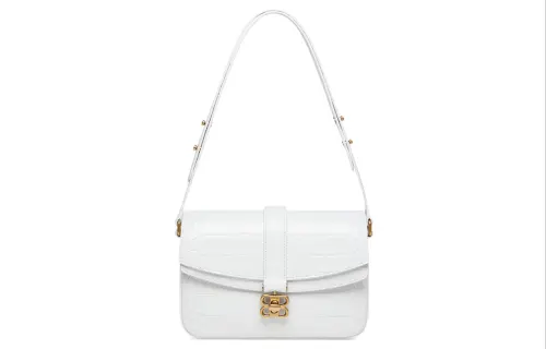 Balenciaga Cow Leather Portable Crossbody Bag, Shoulder Bag Small Women's