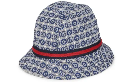 GUCCI Kids Allover Gg Logo Printed Bucket Hat