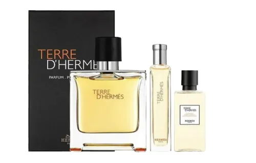 Perfume, spray, shower gel, set