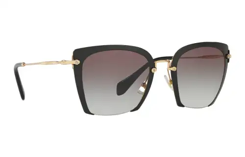 MIU MIU Sunglasses Unisex Black