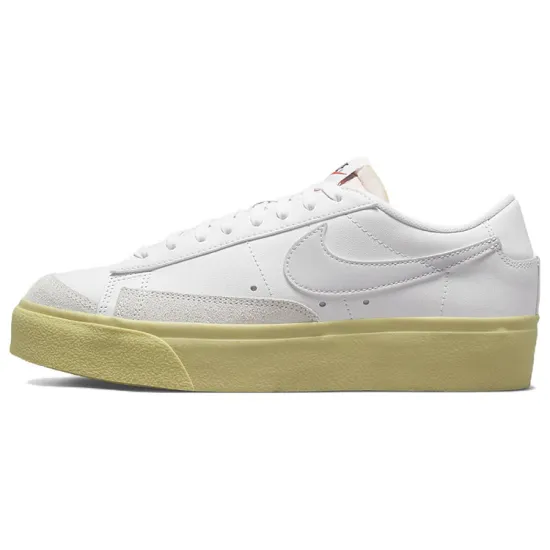 Nike Blazer Low Platform White Lemon Wash Women's