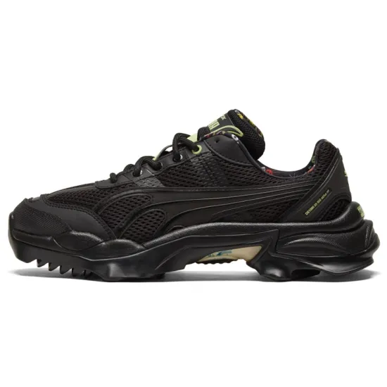 PUMA Pulsar Wedge Lifestyle Shoes Unisex Low-top Black/Green