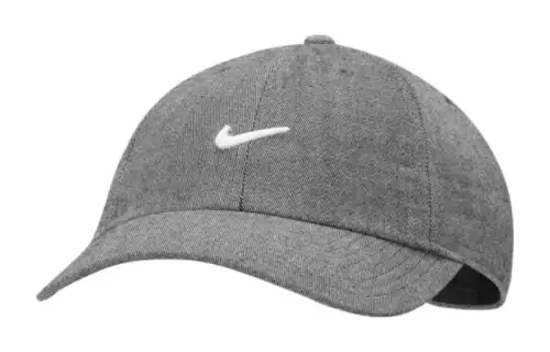 Nike Polyester Baseball Caps Unisex Gray