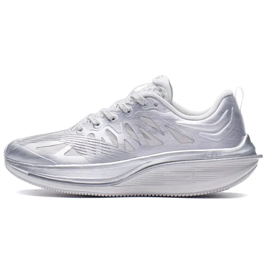 LiNing WuShi 5S 2.0 Cushioning Low-Top Running Shoes Women's Silver Gray