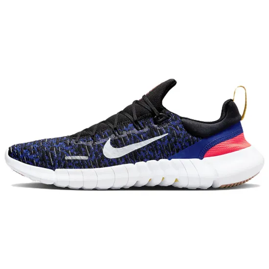 Nike Free Run 5.0 Black Concord Cinnabar