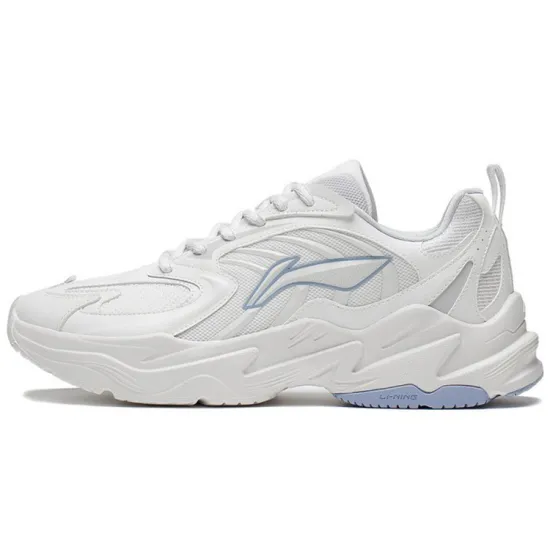 LINING Stargazing Running Shoes Men Low-Top Mist White/Coin Gray