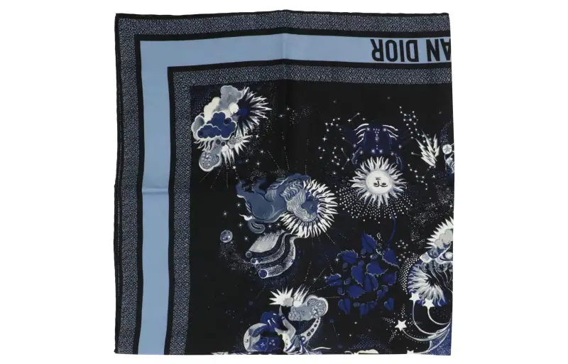 DIOR Scarves Unisex Blue
