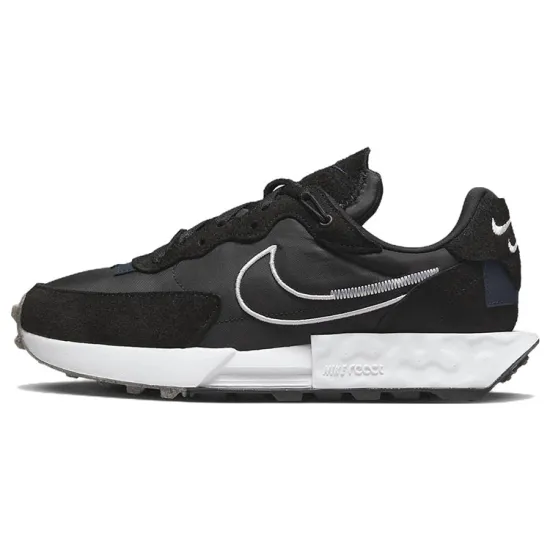 Nike Fontanka Waffle Black White Women's
