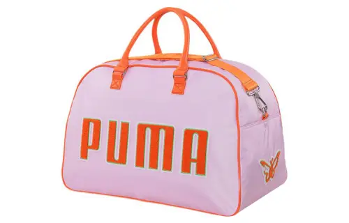 PUMA Polyester Portable One Shoulder Gym Bag Women's Pink